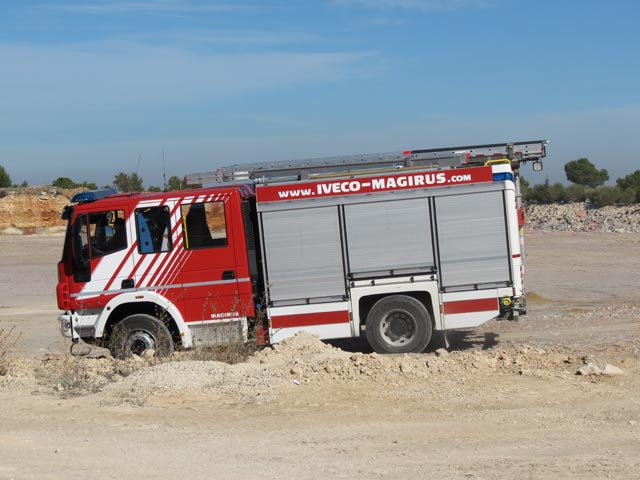 El BRP 3000 Iveco Magirus mide 7,6 metros de longitud total.